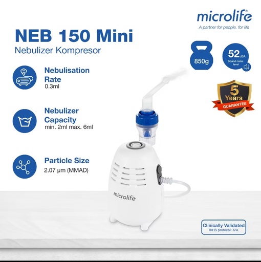 [#5] Nebulizer Microlife NEB 150 Mini