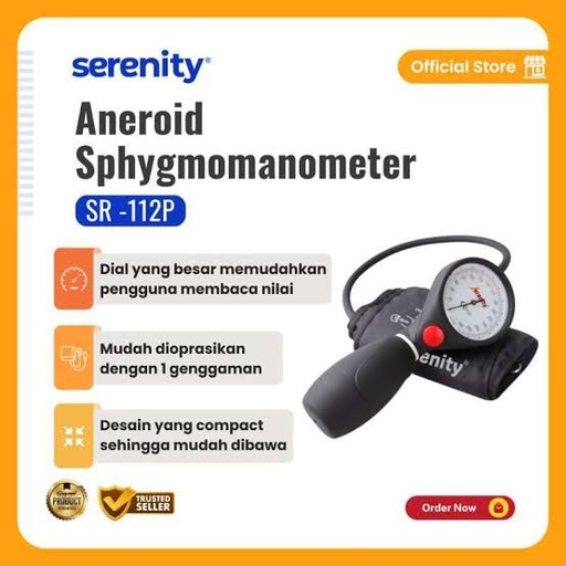 Tensimeter Aneroid Palm Serenity ( SR 112P )