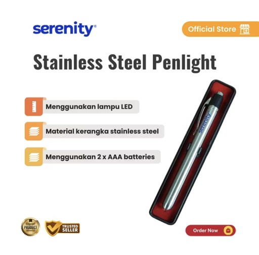 Penlight Lampu Putih Serenity