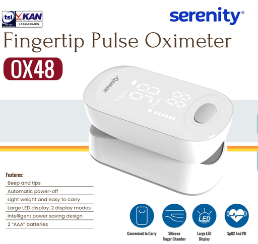 Pulse Oximeter Serenity OX 48