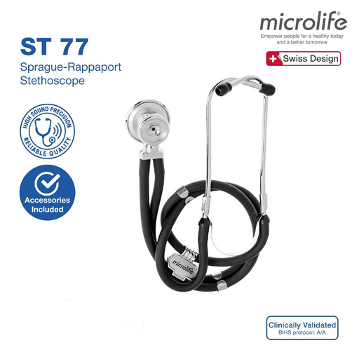 [#5] Stetoscope Sparaque Rappaport ST77 Microlife